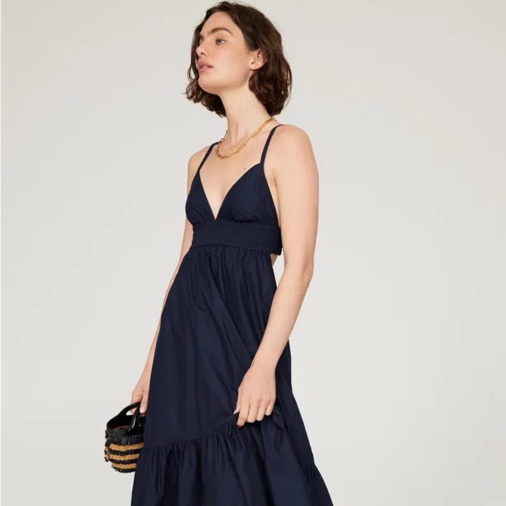 A.L.C. Navy Maxi Dress